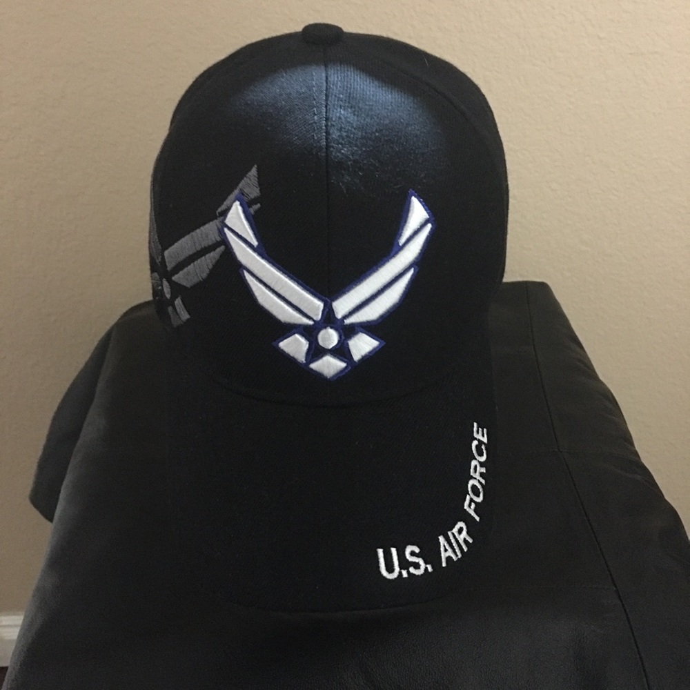Air Force cap in blue with adjustable strap NEW